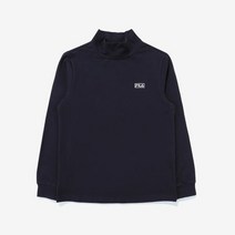 [휠라키즈] 키즈 심플로고 하이넥 긴팔 티 (FK2RLD4101X_INA)