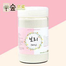 숲으로허브 천연곡물팩 보리가루 통 100g, 1000개, 1개