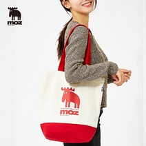 모즈스웨덴 믹스에코백 레드