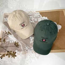 디작소 남녀공용 여성 남성 베이직 챕스 볼캡 야구모자