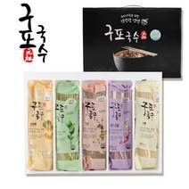명품 구포국수 /5색국수/선물세트, 1개