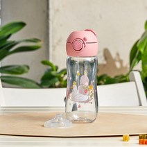 [모던하우스] 스완레이크 트라이탄 원터치 텀블러 400ml 교체용 빨대 증정