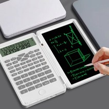큐넷공학용계산기 두줄계산기 아스카 계산기 괄호가능 계산식 표시 필기가능 금융계산기 calculator, 검은 색