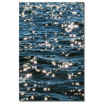 감성 바다 힐링 물 그림 평온한 인테리어 액자, 19.윤슬(세로형), [캔버스액자] 7호 30x45+꼭꼬핀 사은품