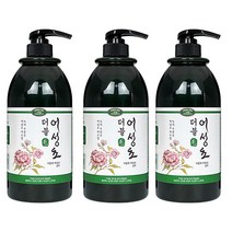 (어성초 자소엽 녹차추출물로 모발을 자신있게) 더블모 어성초 샴푸 1000mL, 3개