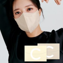 콜로레 KF94 마스크 새부리형 대형 마스크 숨쉬기편한 스타일 정식판매점 온라인파트너, 웹베이지, 1매