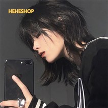 남자장발가발 울프컷가발 통가발 패션가발 군인가발Hiuha 증정, V ONE SIZE