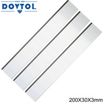 수압대패 200mm 산업용 대패 및 접합기 블레이드 모든 두께 대패용 나이프 교체 200x30x3mm 3 개, 한개옵션0