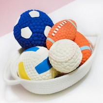 마이다올 라텍스 공(소)(대) 강아지 대형견 반려견 장난감, 1개, 배구공(소)
