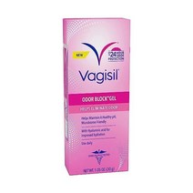 Vagisil Odor Block Gel Hyaluronic Acid for Vaginal Health Gynecologist Tested Hypoallergenic 1.05 Oz