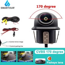 화물차후방카메라 후방카메라 룸미러후방카메라 SMARTOUR HD 720P/1080P 나이트 비전 골든 렌즈 차량 역방향 백업 후면보기 안 드 로이드 DVD AHD 모니터에 대 한, CVBS 170 degrees