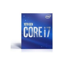인텔 코어 i7-10700 데스크톱 프로세서 - 8개의 및 16개의 스레드 최대 4.80GHz 101229