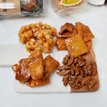 정선아라리 유자오란다 380g 옛날약과 220g 호두정과 130g 수제간식, 유자 오란다 95g x 4개 세트