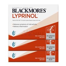 블랙모어스 리프리놀 50mg 100캡슐 3개 호주직배송