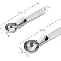 뜨거운 판매 아이스크림스쿱 스쿱 얼음 스쿱, 대형 중간 스테인레스 스틸 아이스크림 볼 파는 사람