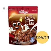 켈로그 오곡으로 만든 첵스 초코 시리얼, 2400g, 10개