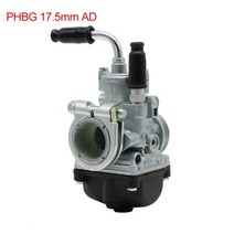 Alconstar-오토바이 오토바이 스쿠터 2T 델로토 PHBG 레이싱 17 19 21MM 기화기 카브 공기 흡입구 RS50 47cc 49cc GY6, 17.5mm AD