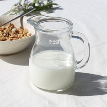 비스트로 유리 손잡이 저그 물병 250ml, 비스트로 유리 손잡이 저그 1L