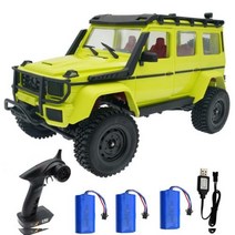 rc카 오프로드 입문용 몬스터카 MN86S MN86 112 RC 자동차 업데이트 버전 4WD 고속 트럭 원격 제어 장난감 선물 트럭RC 카, MN86S 3Battery