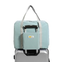 Texture. 여행가방 방수 접이식 보스턴백 캐리어 보조가방