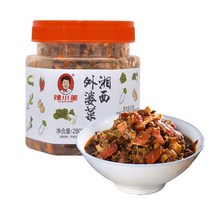 후난 특산품 매운 할머니의 야채 머이깐차이 280g X2 外婆菜 梅干菜, 베이컨 할머니의 야채 280g X2