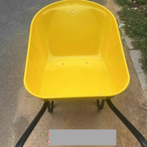 농업용 손수레 외발 수레 구르마 야외 핸드카트 마당, 농업용 손수레(은색)