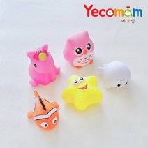 예꼬맘 LED 목욕놀이 장난감, 상어[블루]