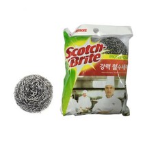 3M 고깃집 불판 세척 설거지용 강력한 철수세미 5개 위생
