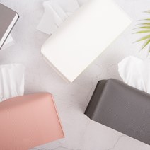 리빙스토리 국산 티슈케이스 화장지케이스, 사각케이스 인디핑크, 1개