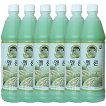 청솔 멜론 음료베이스 835ml / 과일원액, 6개