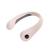 단풍나무 넥밴드 USB 충전 넥워머 발열 난로, 핑크