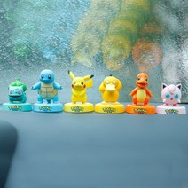 귀여운 캐릭터 피규어 포켓몬스터 피카츄 자동차인테리어 피규어 세트, T