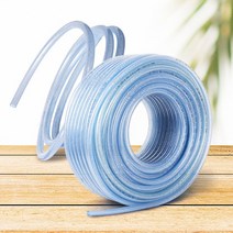 편사호스 투명호수 물호스연결 pvc 고무 연질 농업용, 6x90, 본상품선택