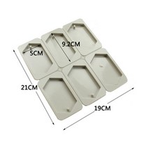 왁스타블렛 고체타블렛 Diy 실리콘 클레이 아로마 테라피 정제 금형 매달려 장식품 왁스, c