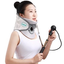 경추 거북목 교정 일자목 교정기 무중력 목 견인기, 1개
