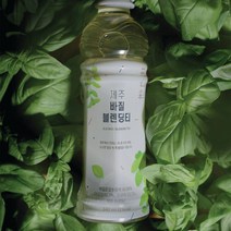 공심채 제주바질블렌딩티 액상차 340ml 귤피 비트 허브티 용암수 알로에겔 무카페인, 제주바질블렌딩 액상차 20입(1Box)