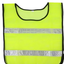 산업 공사장 야간작업 야광 형광 안전조끼 통풍조끼, 사이즈, S