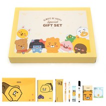 [카카오프렌즈 알찬 문구세트2] 학용품세트 초등선물 학용품선물세트 카카오문구세트 단체선물 문구세트선물 입학선물 초등학생학용품초등학생단체선물 초등문구세트 어린이문구세트 유치원선물, 03.춘식이세트
