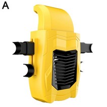 차량선풍기 차량용선풍기 자동차선풍기 휴대용 자동차 좌석 팬 5V USB 충전식 팬 3 가지 속도 조절 가능한, 01 Yellow
