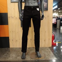 잠뱅이 2022 남자 사계절 블랙 일자 스판 청바지 JM1DIG904
