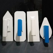 플라스틱 피니셔 석고 스크레이퍼 콘크리트 흙손 마무리 스키밍 DIY 퍼티 나이프 바닥재 그라우트 페인트 도구, [04] Large sharp 1pcs