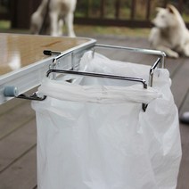 케이프타운 캠핑 쓰레기 봉투걸이, 색상랜덤