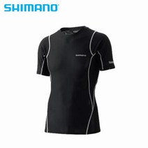 시마노 낚시셔츠 쿨맥스 루어 지깅 블랙 S IN-083K, 의류