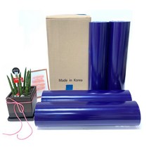 소유 보호테이프 청랩 폭 50~1000mm 투명 청색 1BOX, 4개