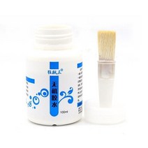 탁구 용품 연습 용품 솔로 허리케인 3 100 ML 탁구 탁구 라켓 무기 접착제 수용성 본드 우유 흰색 접착제, 01 100ML HURRICANE3