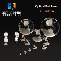 0.5 7mm 볼 렌즈 H K9L 광학 유리 고정밀 렌즈 볼 led co2 레이저 센서, 0.5mm