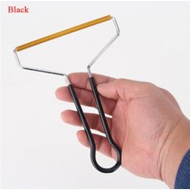 접목가위 새싹 접목칼 모종 과수원 정원 가지치기 가위 애완 동물 헤어 리무버 브러시 수동 휴대용 린트 롤, 02 Black Stainlesssteel