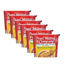 펄 밀링 컴퍼니 온더고 팬케이크 믹스 메이플 60g 6팩Pearl Milling Company On The Go PanCake Mix Maple