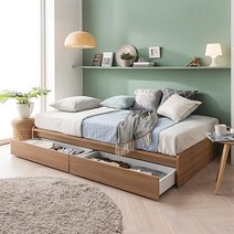 가구야 싱글 872 서랍형 침대, 오크