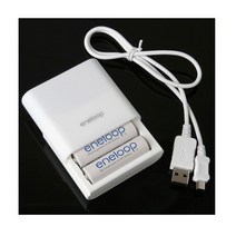 에네루프 USB 충전기+에네루프 AA 2알 세트상품